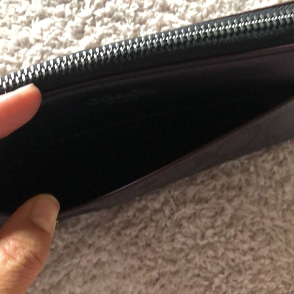 NWT Coach signature coated canvas accordion wallet - Picture 4 of 9